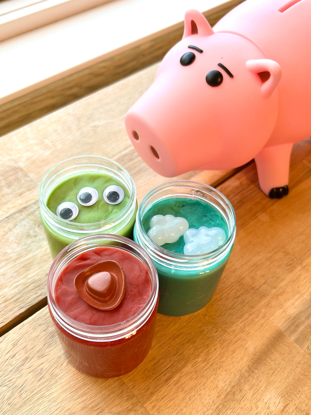 Cowboys &amp; Cosmos Playdough Set | Homemade Playdough | Unscented (4oz. X3)