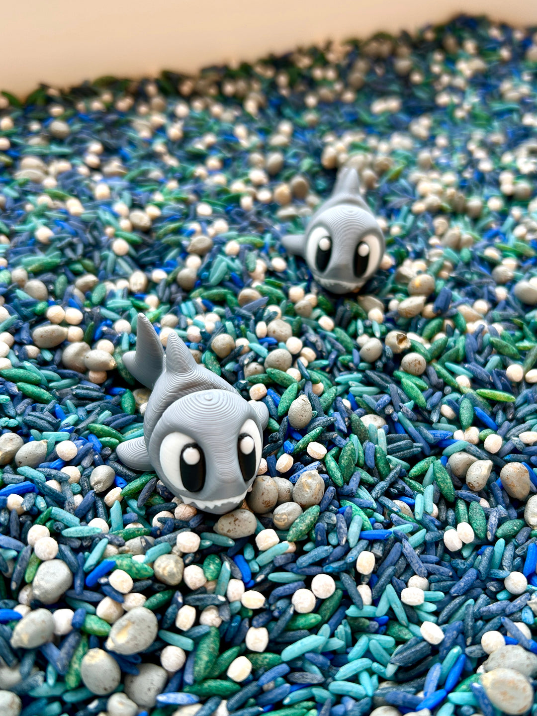 3D Printed Shark Friend | Ocean Sensory Play | Eco-Friendly PLA