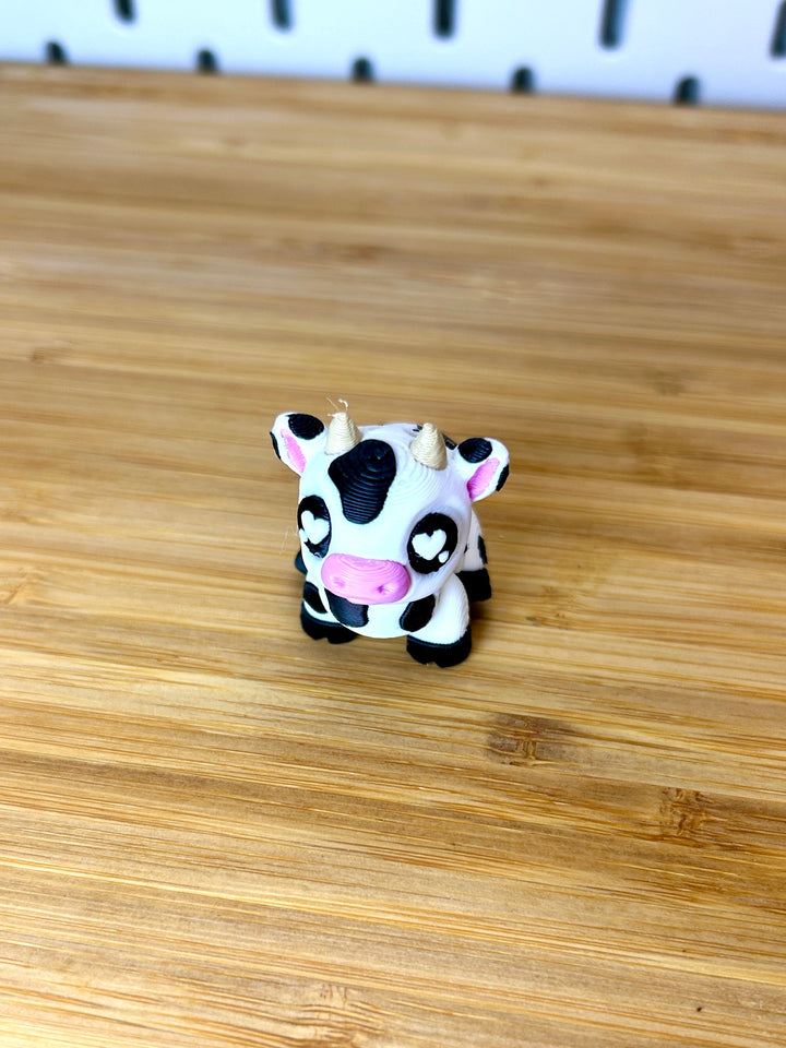 3D Printed Articulated Baby Cow / Calf