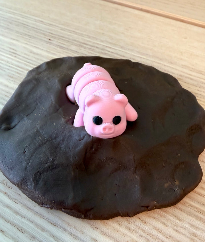 3D Printed Articulated Pig