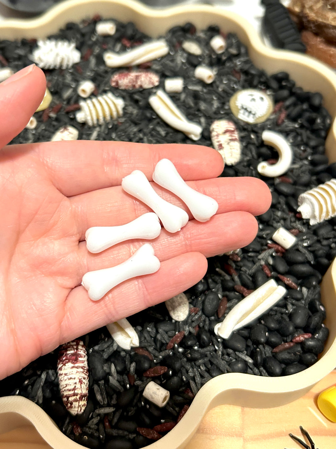 The Haunted Graveyard Sensory Filler | Halloween Blood &amp; Bones Mix