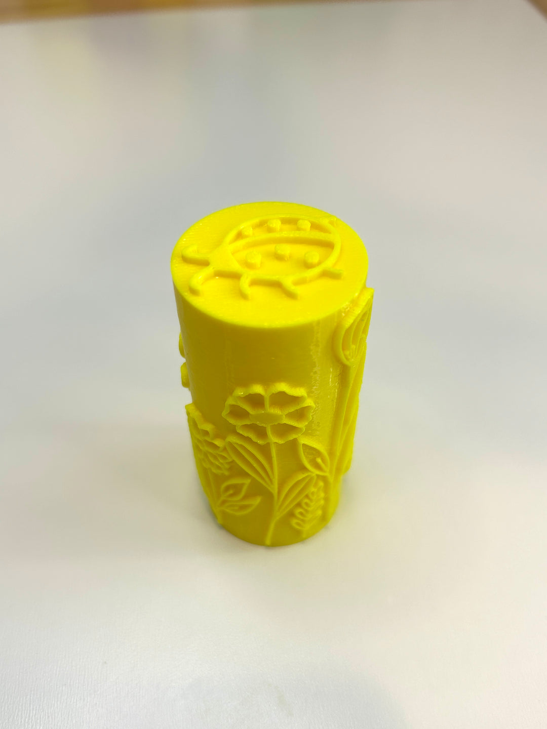 Spring-Themed | 3D Printed Texture Roller | Insects & Flowers | Playdough Tool