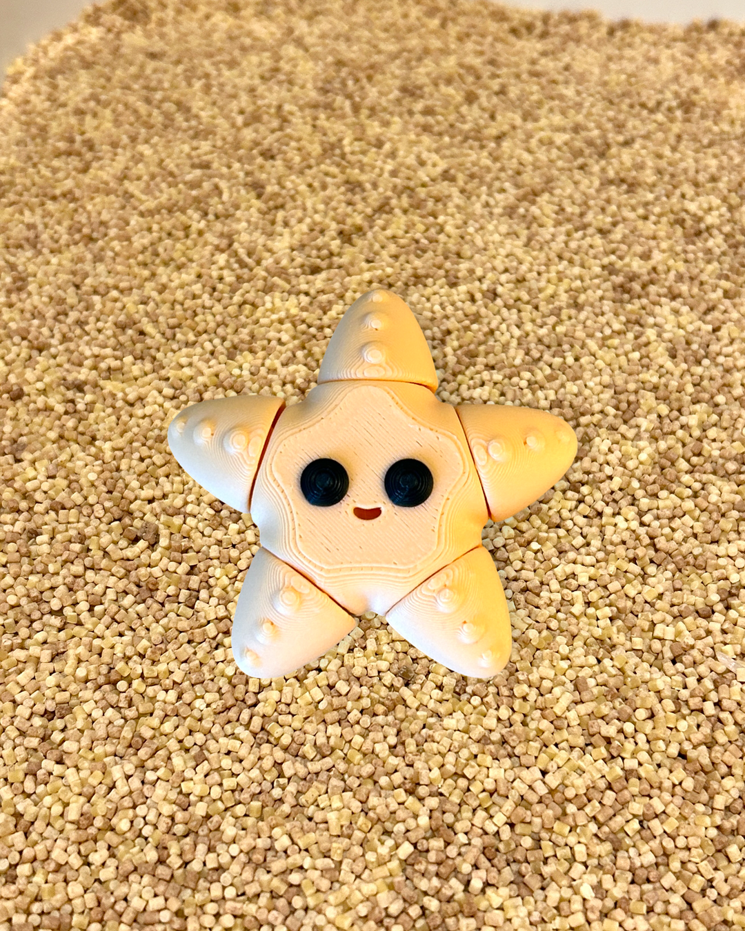 3D Printed Starfish Friend | Ocean Friends Sensory Play | Eco-Friendly PLA