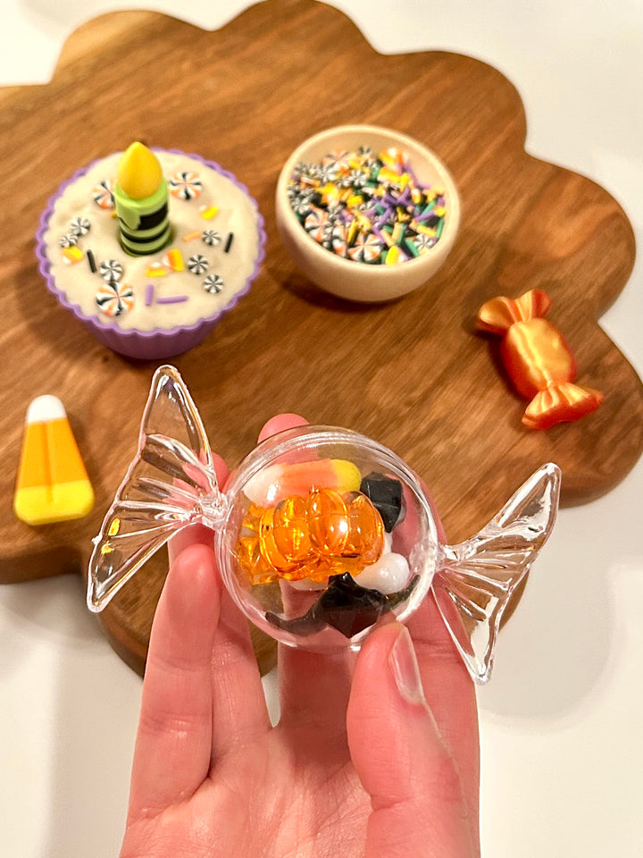Spooky Cupcake Playdough Kit | Halloween Pretend Play