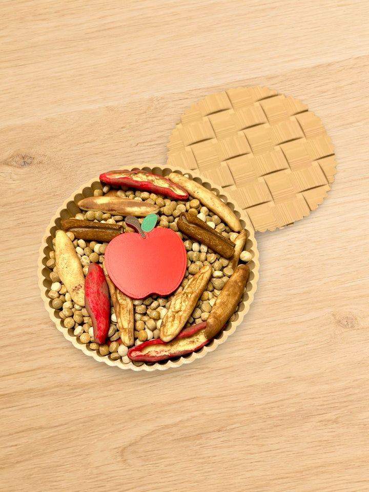 Cozy Apple Pie Sensory Filler Mix | Autumn-Themed Sensory Bin Mix