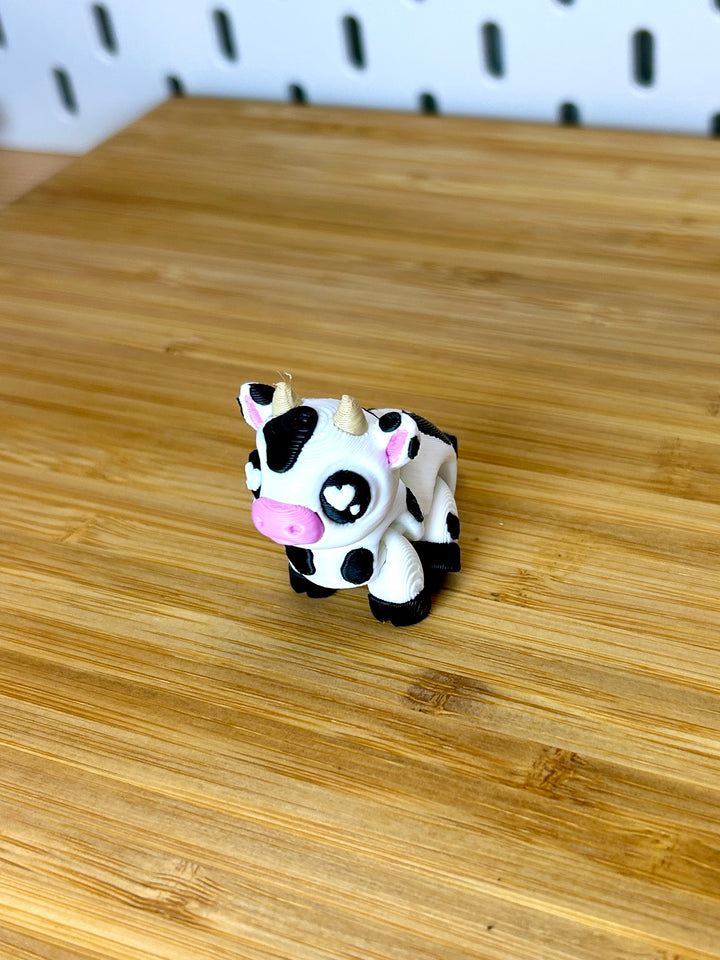 3D Printed Articulated Baby Cow / Calf