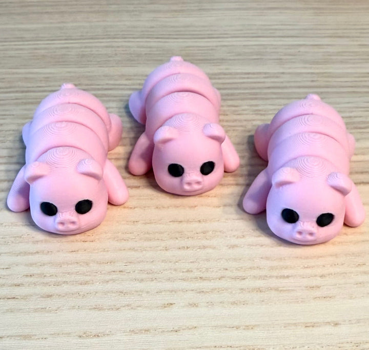 3D Printed Articulated Pig