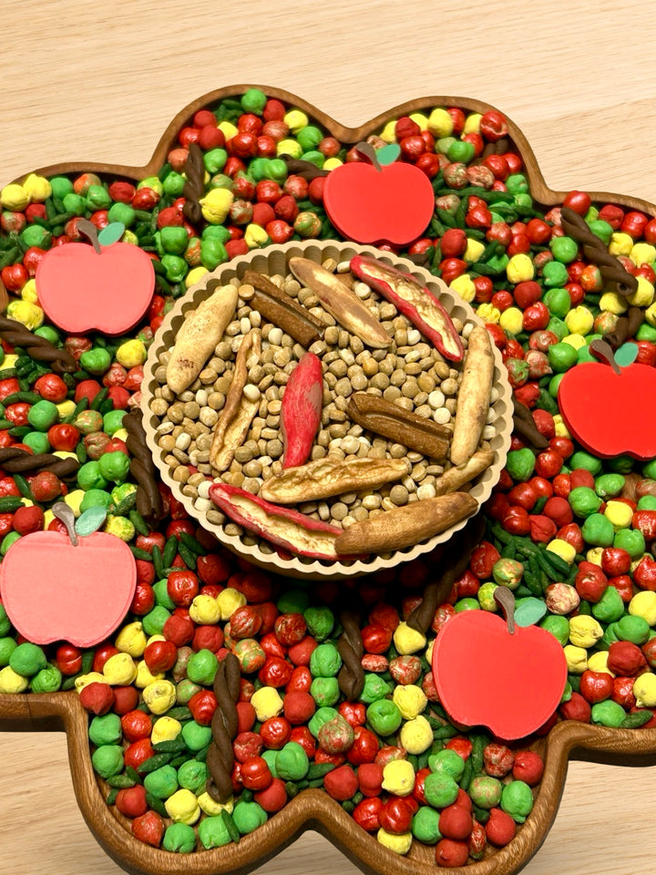 Cozy Apple Pie Sensory Filler Mix | Autumn-Themed Sensory Bin Mix