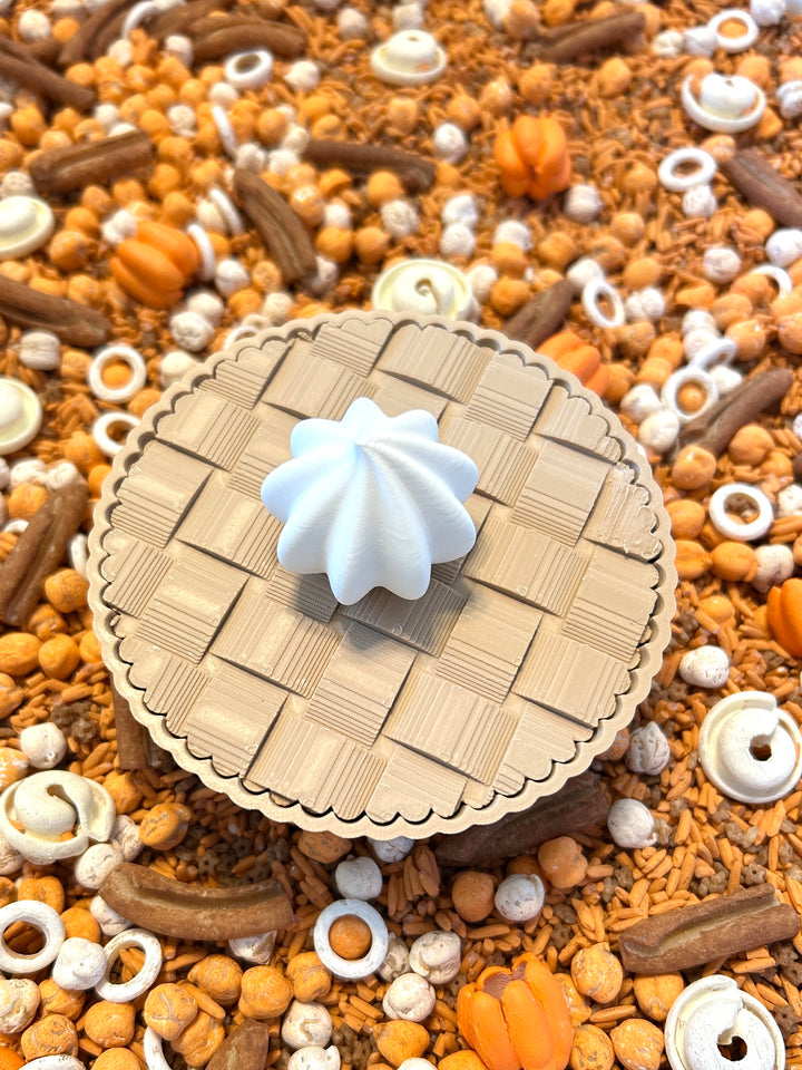 Pumpkin Pie Sensory Filler Mix | Autumn-Themed Sensory Bin Mix