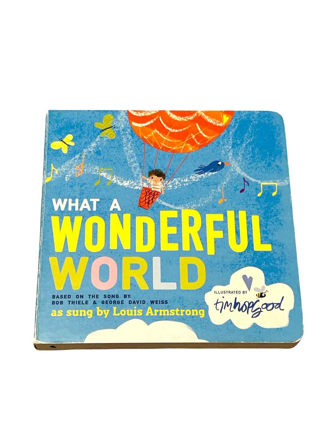 What a Wonderful World (as sung by Louis Armstrong) (Board Book)