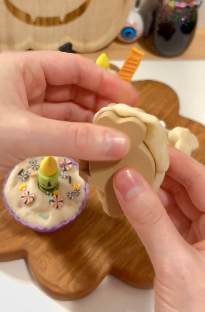 3D Printed Candy Press Playdough Tool
