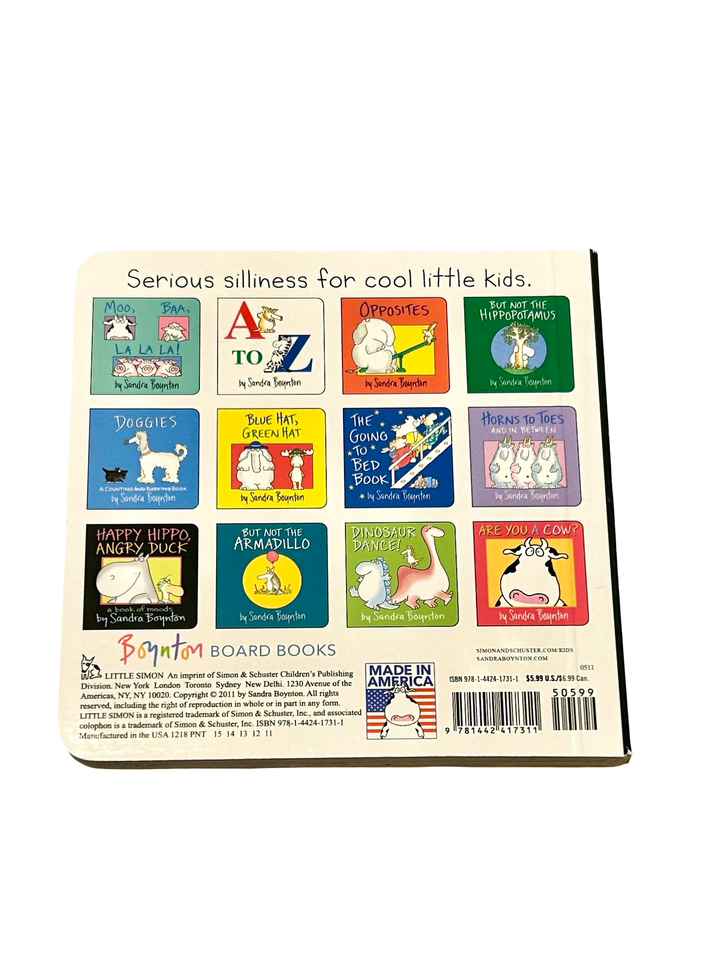 Happy Hippo, Angry Duck (Board Book)