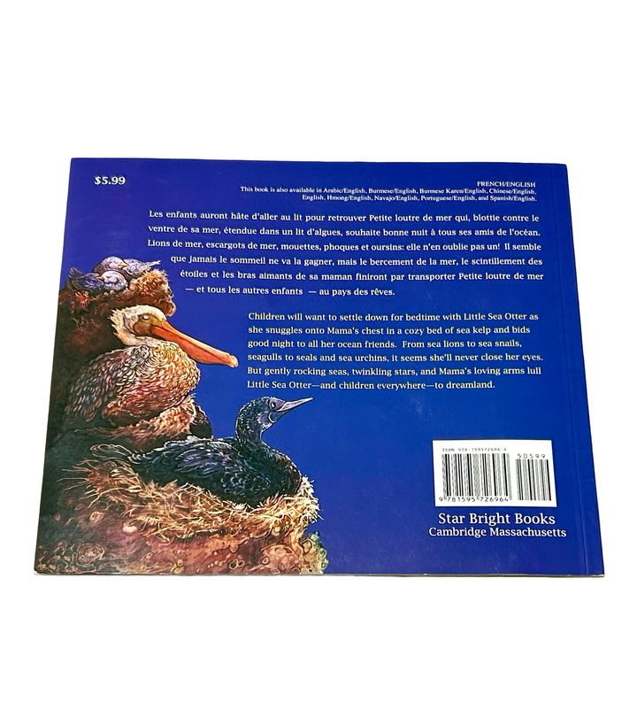 Good Night, Little Sea Otter (Bilingual / English & French) (Paperback Book)