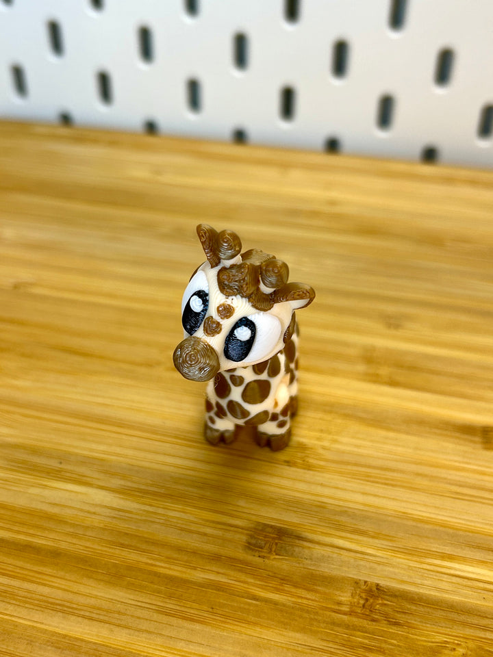 3D Printed Articulated Giraffe