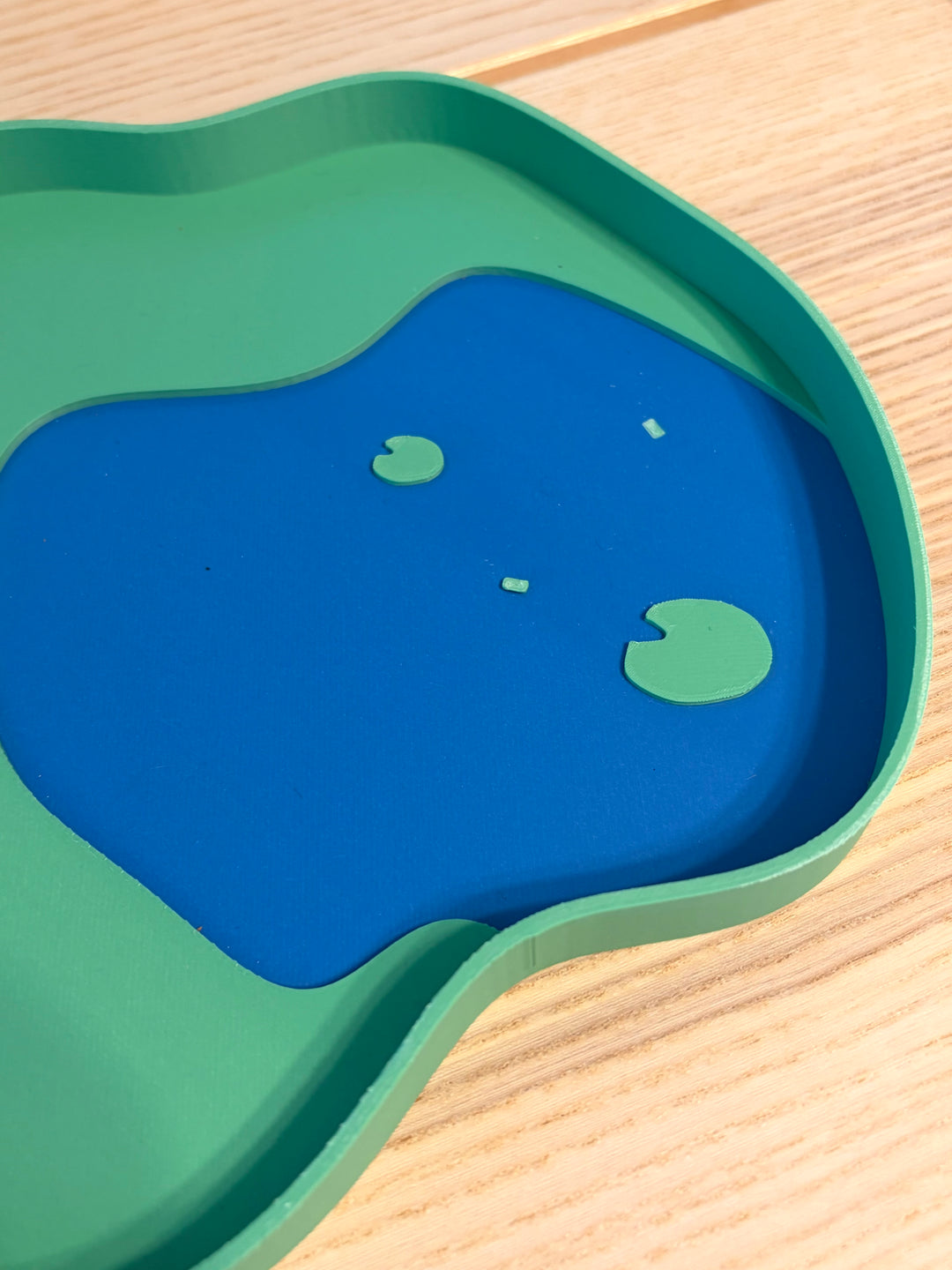 Pond Life &amp; Water Trays | Frog Sensory Bin | 3D Printed Trinket Tray
