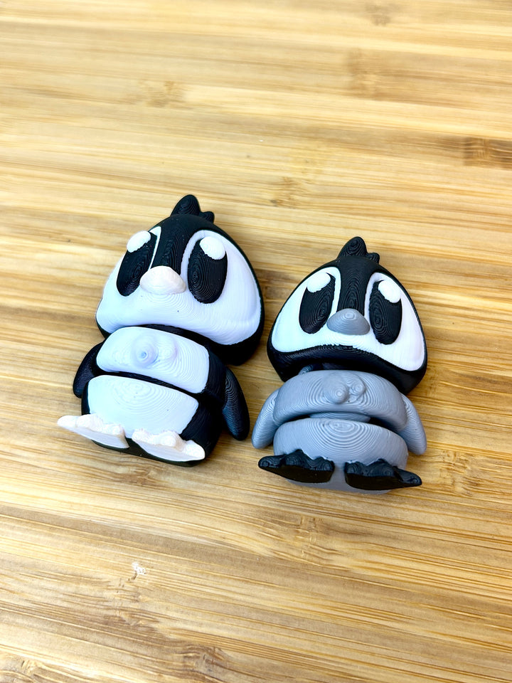 3D Printed Articulated Penguins