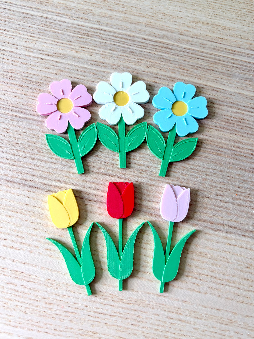 Flower Garden Planting Set | 2.5” Flowers | Sensory Dirt