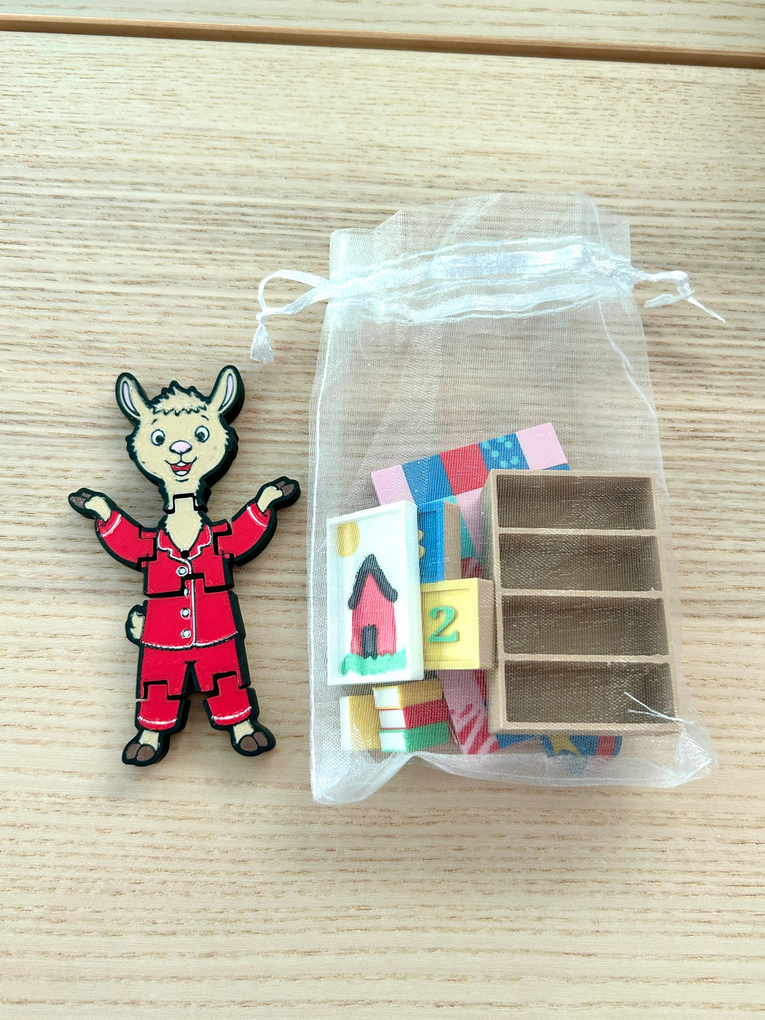 Llama Llama Themed Sensory Filler Mix | Bookish Sensory Bin
