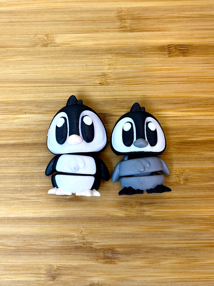 3D Printed Articulated Penguins
