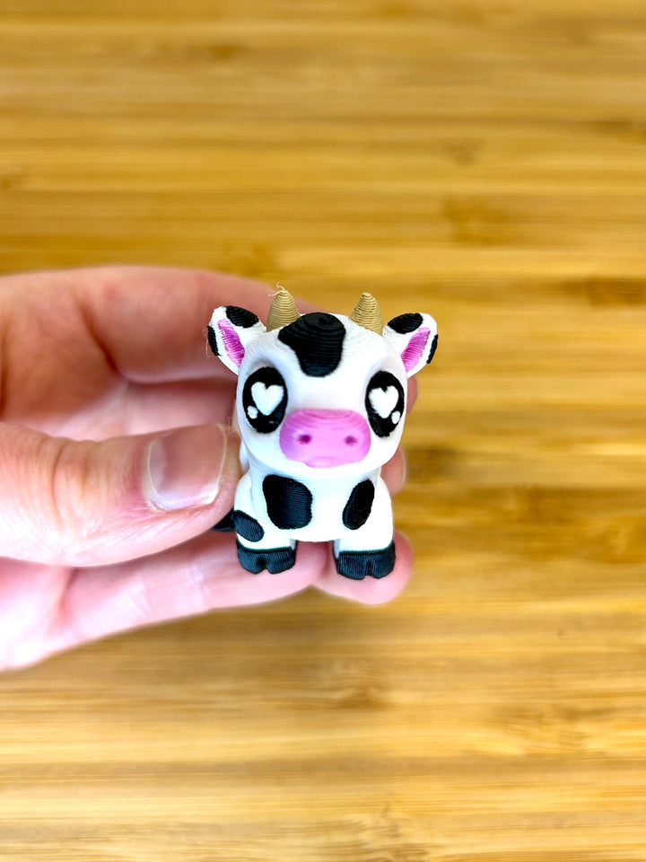 3D Printed Articulated Baby Cow / Calf