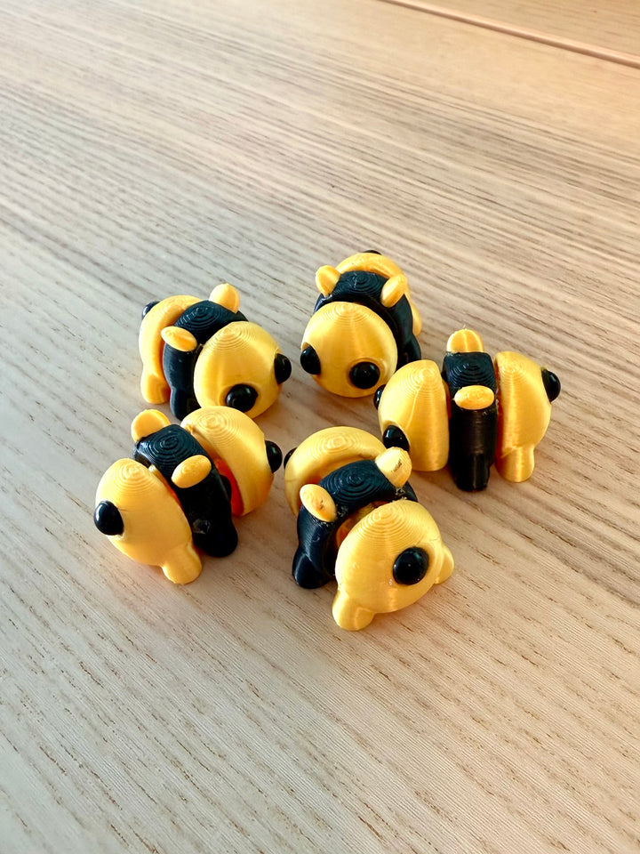 3D Printed Articulated Bumble Bees