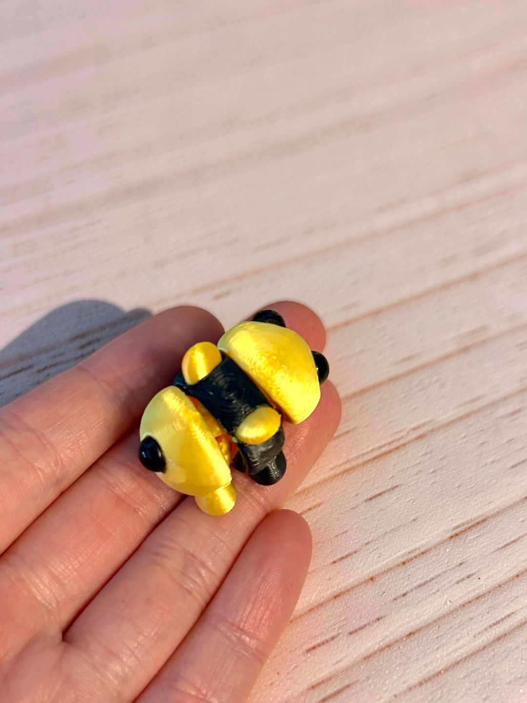 3D Printed Articulated Bumble Bees (3 styles)