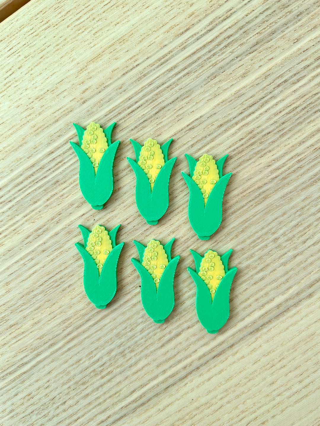 3D Printed Corn on the Cob Loose Parts (flat) | Fall Counters