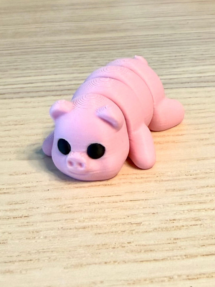 3D Printed Articulated Pig