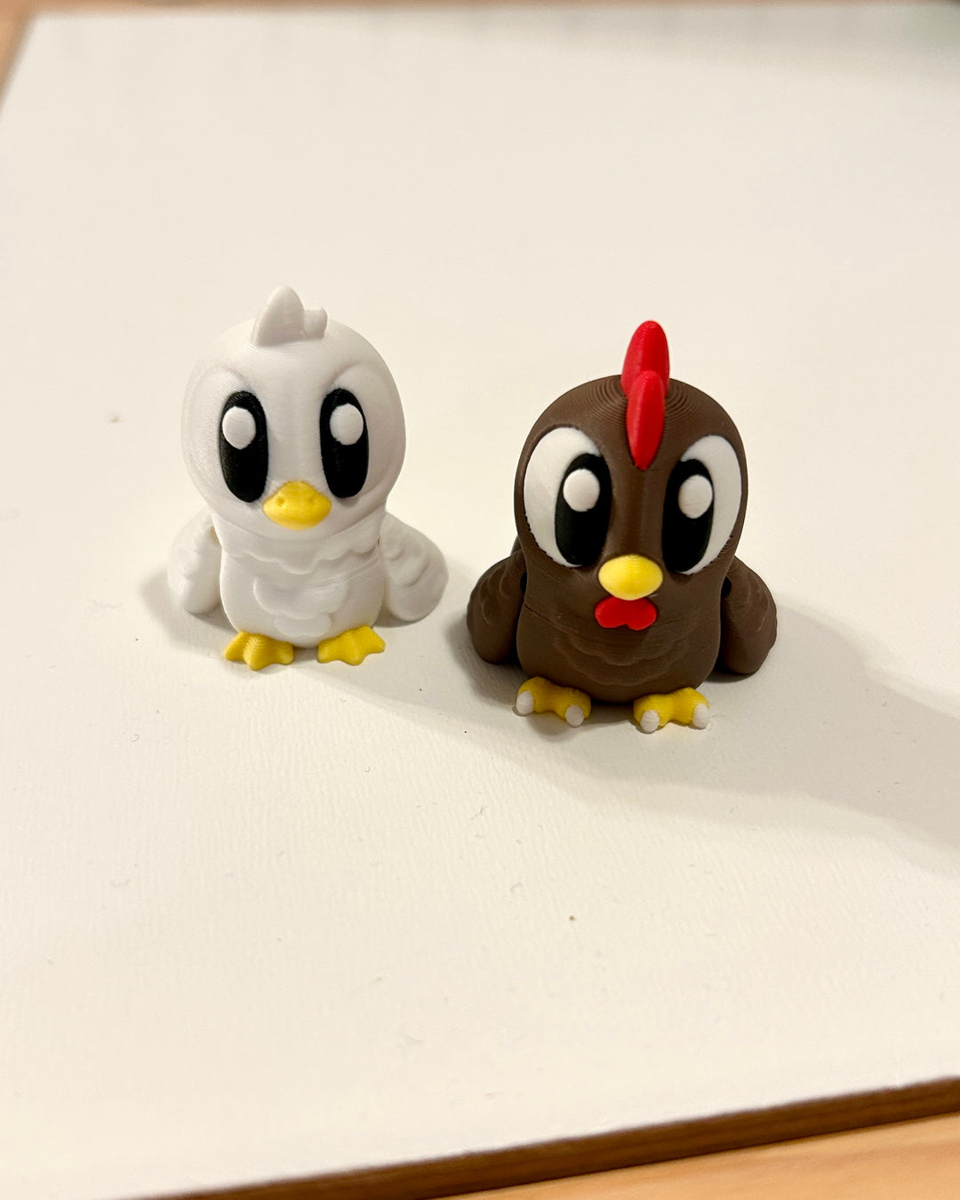 3D Printed Articulated Hen &amp; Roosters | Chicken Coop