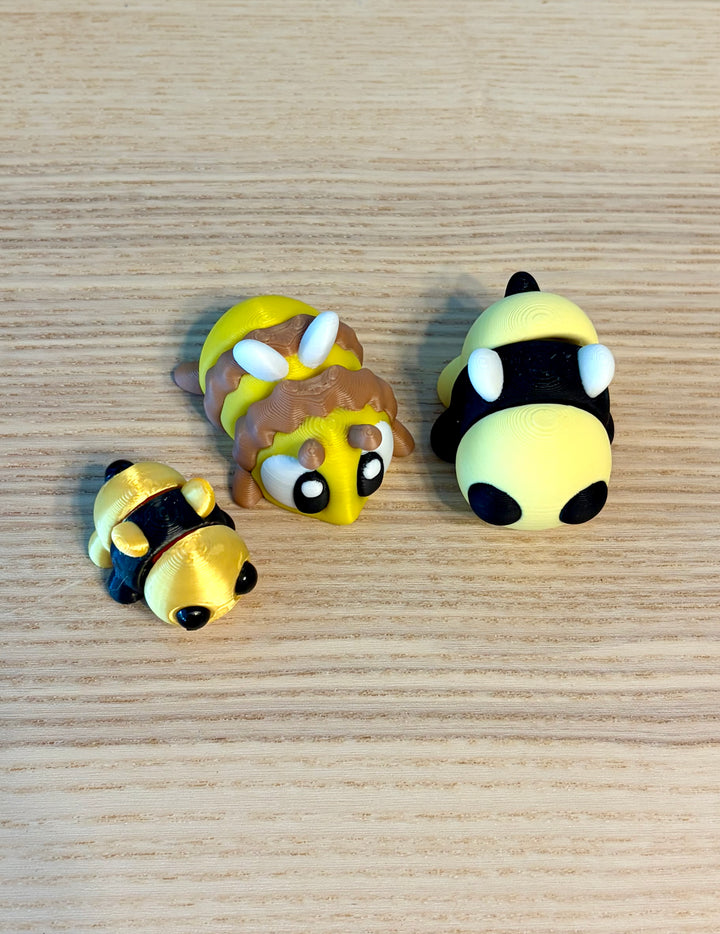 3D Printed Articulated Bumble Bees
