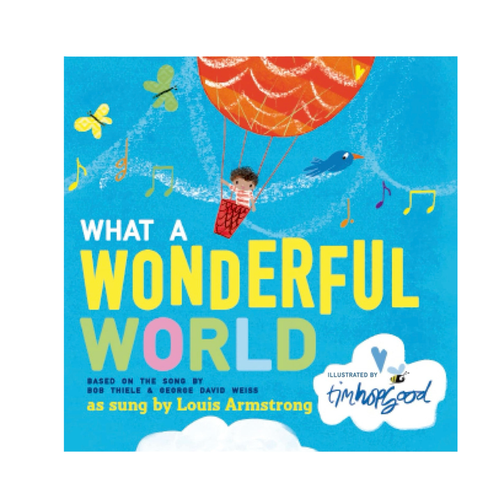 What a Wonderful World (as sung by Louis Armstrong) (Board Book)