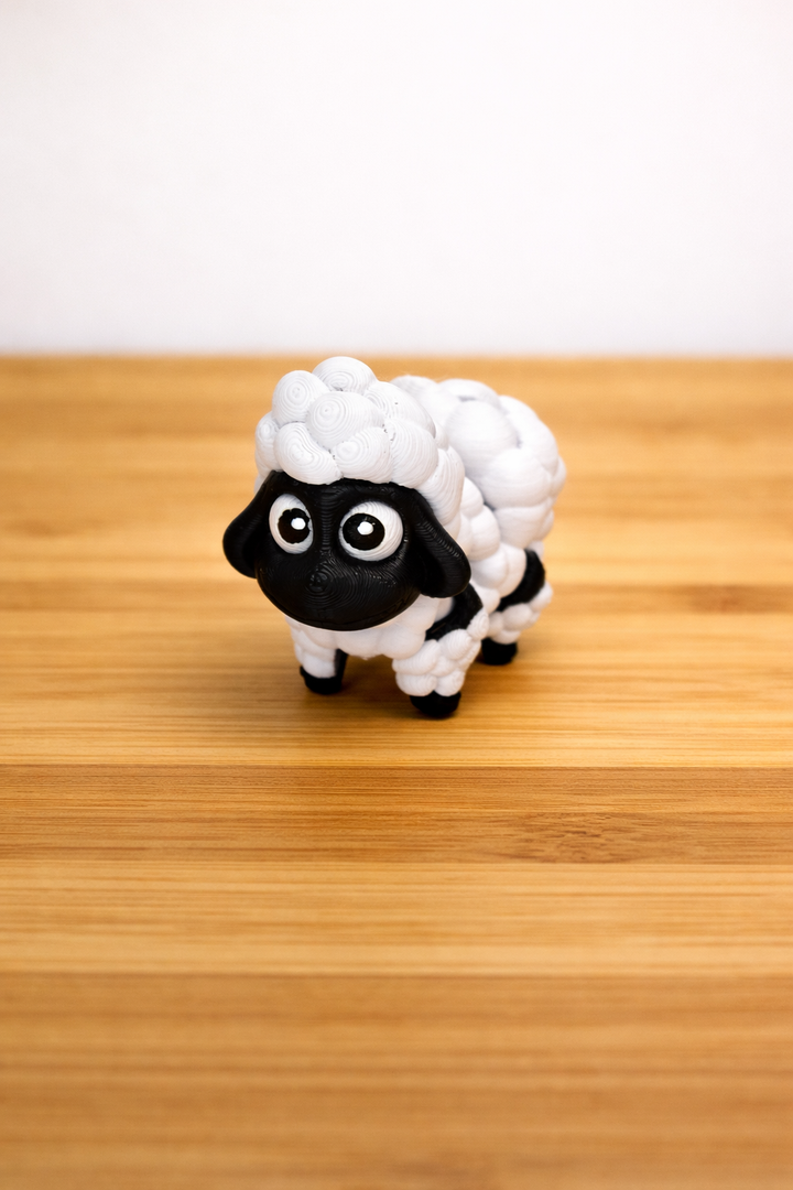 3D Printed Articulated Sheep