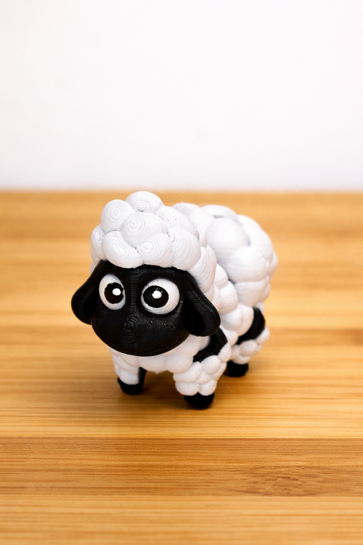 3D Printed Articulated Sheep