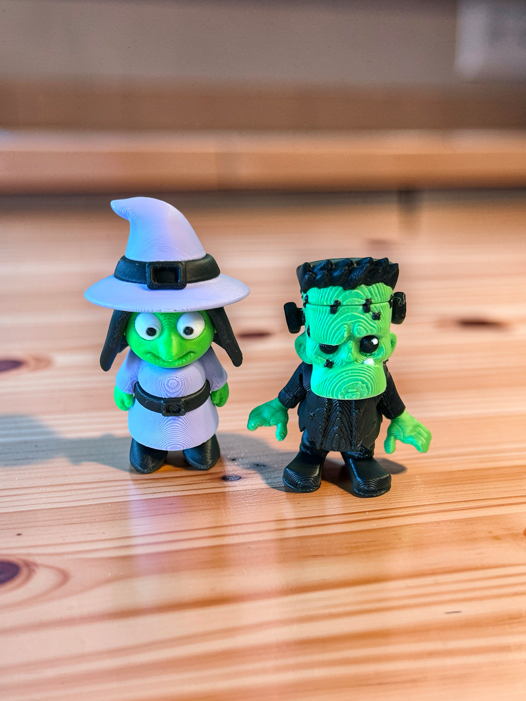 Articulated Witch Friend | 3D Printed Sensory Play Accessory