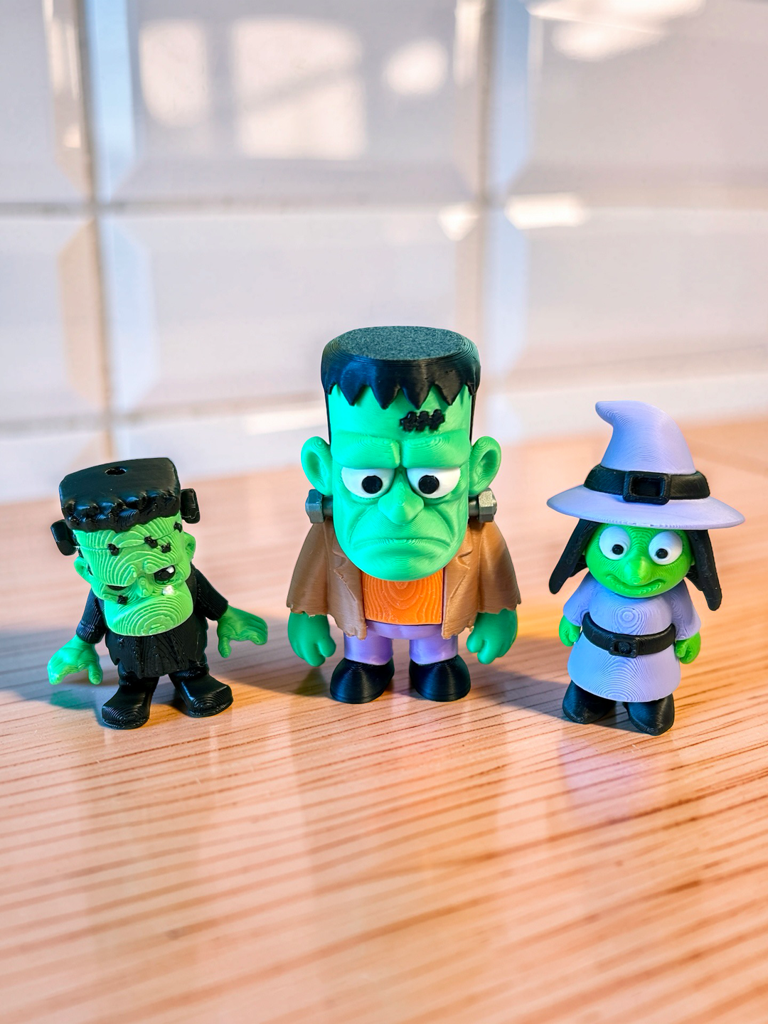 Articulated Witch Friend | 3D Printed Sensory Play Accessory