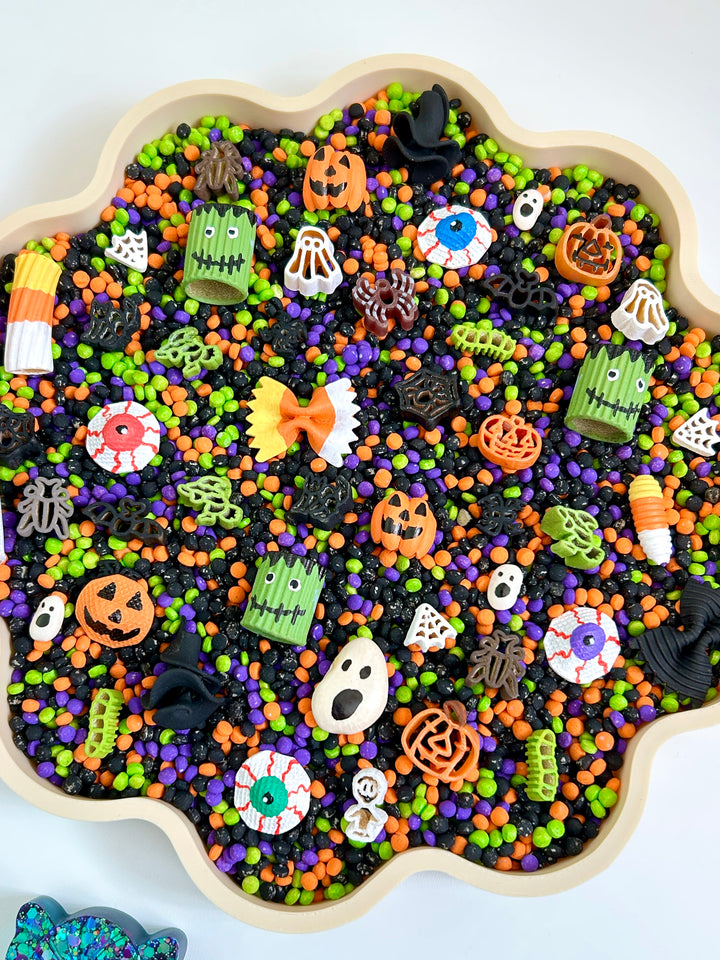 Spooky Little Things Sensory Filler Mix | Halloween Sensory Bin
