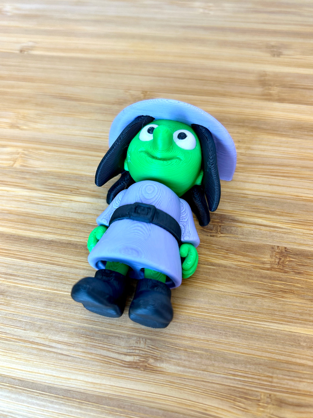 Articulated Witch Friend | 3D Printed Sensory Play Accessory