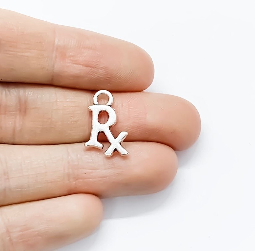 1 petit pendentif ordonnance, pendentifs individuels, pendentifs médicaux, pendentif ordonnance, pendentifs médecin, pendentifs pharmacie, cadeau pour pharmacien, pendentifs médecin