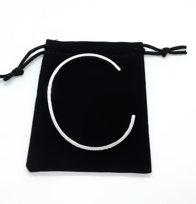 Bracelet jonc « Tu es ma meilleure amie », cadeau pour les meilleures amies, bracelet mantra, bracelet minimaliste, bijou d'amitié