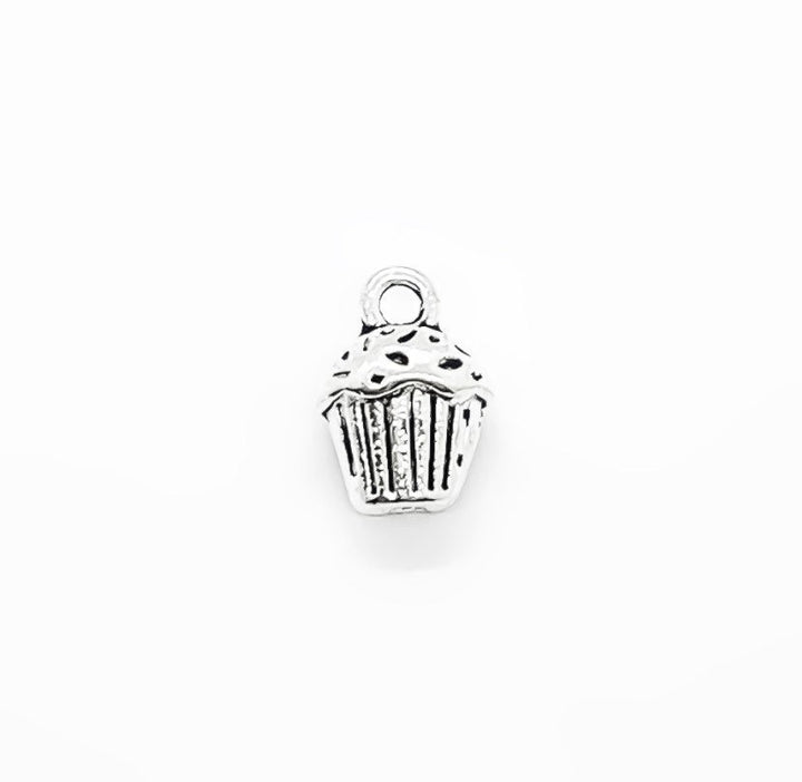 Breloque Mini Muffin, Breloque Miniature Cupcake, Breloque Individuelle, Breloques Pâtisserie, Bijoux Pâtissier, Breloques Muffin, Breloques Cuisine, Pâtisseries