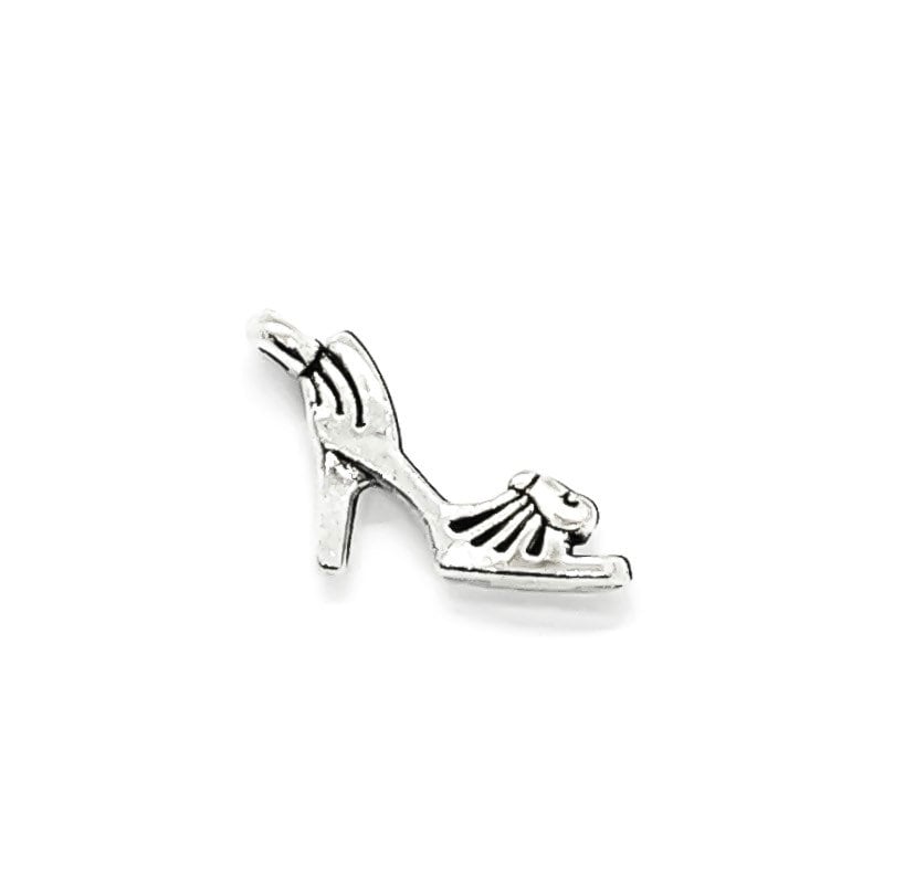 Breloque petit talon, Breloque talon haut, Breloque pour vêtements, Breloques pour filles, Breloque, Cadeau pour acheteuse, Breloque pour adolescente, Accro au shopping, Breloque pour chaussures
