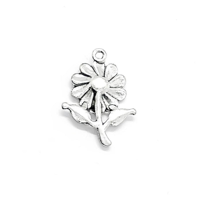 1 Breloque Fleur, Breloques de Jardinage, Cadeau pour Jardinier, Breloques de Jardin, Breloques Florales, Breloque Paysage, Breloques d'Après-Vie, Breloques de Printemps, Breloques d'Été