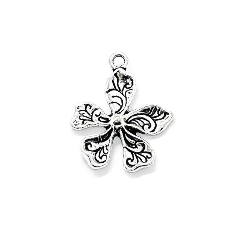 1 Breloque Fleur, Breloques de Jardinage, Cadeau pour Jardinier, Breloques de Jardin, Breloques Florales, Breloque Paysage, Breloques d'Après-Veille, Breloques de Printemps, Breloques d'Été