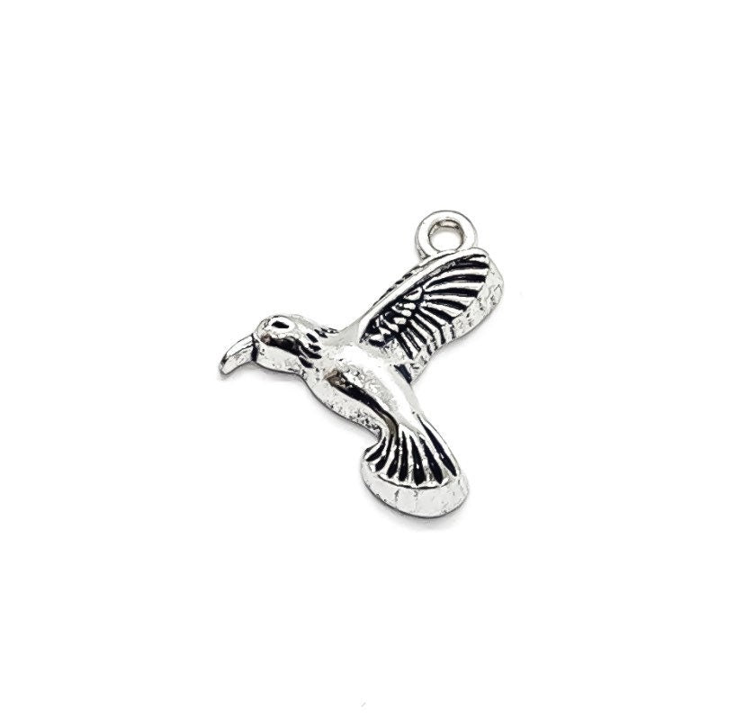 1 breloque colibri miniature, breloques de jardinage, cadeau pour jardinier, breloques pour jardin, breloque oiseau, breloque animal, breloques pour jardin