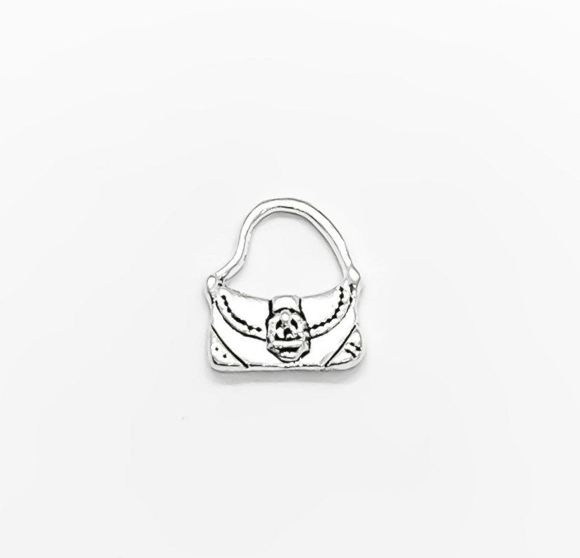 1 petit pendentif porte-monnaie, pendentif sac à main, pendentif pour fille, pendentif individuel, cadeau pour acheteuse, pendentif girly, pendentif pour adolescente, accro du shopping, pendentif shopping
