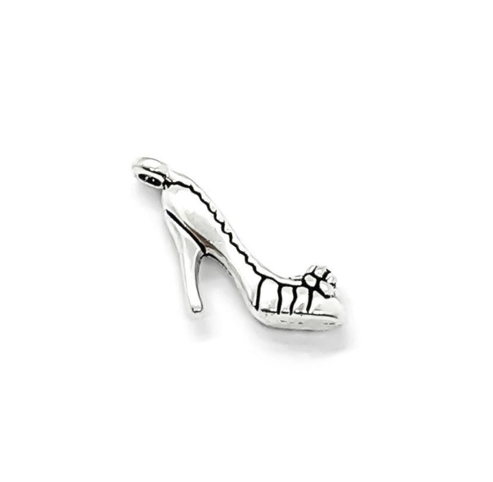 Breloque petit talon, Breloque talon haut, Breloque pour vêtements, Breloques pour filles, Breloque, Cadeau pour acheteuse, Breloque pour adolescente, Accro au shopping, Breloque pour chaussures