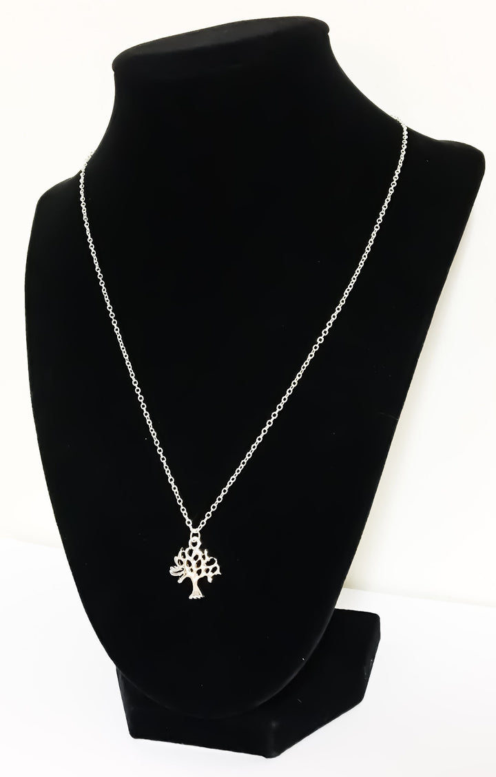Collier Petit Arbre, Bijou Force, Citation sur un arbre aux racines fortes, Carte inspirante, Cadeau pour amoureux de la nature, Cadeau pour survivant, Message réconfortant