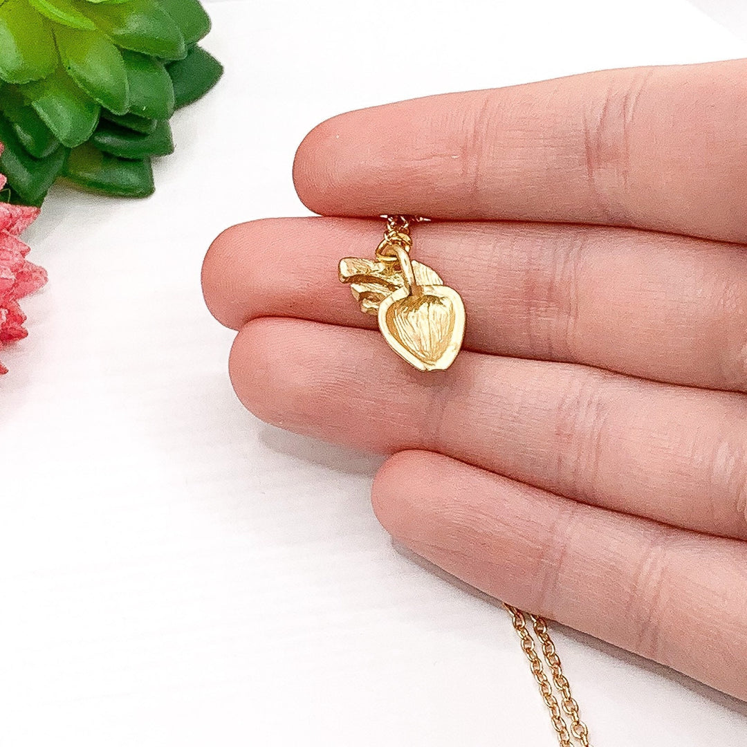 Nursing is a Work of Heart, Anatomical Heart Necklace, Nurse Appreciation Gift, Nursing Jewelry, Gift from Patient, Nursing Student Gift