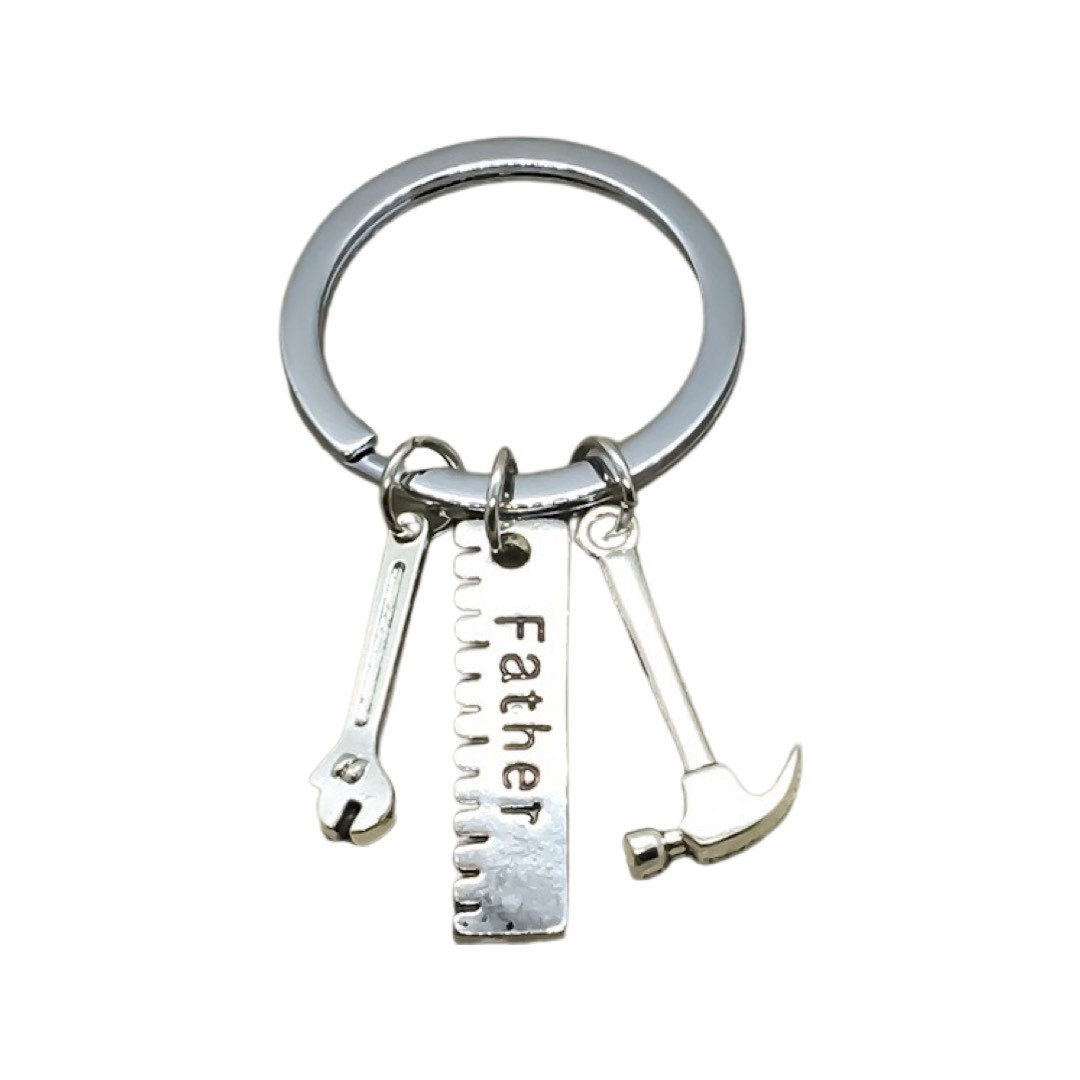 Porte-clés Père, Porte-clés Papa, Cadeau Fête des Pères, Porte-clés Grand-père, Cadeau de Fils, Cadeau pour Lui, Fête des Papas