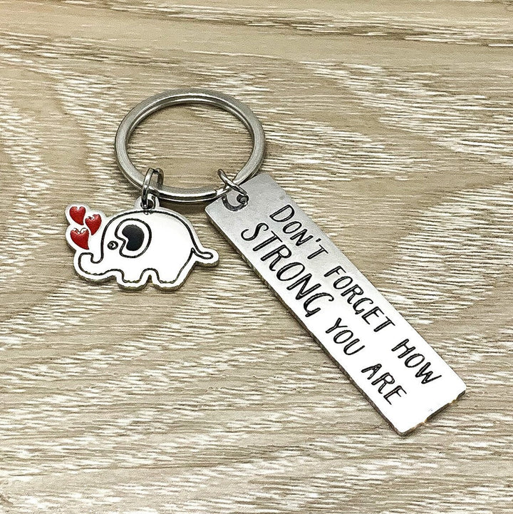 Porte-clés Force, Cadeau inspirant, N'oublie pas ta force, Porte-clés Amitié, Cadeau pour fille, Cadeau pour meilleure amie, Cadeau d'anniversaire